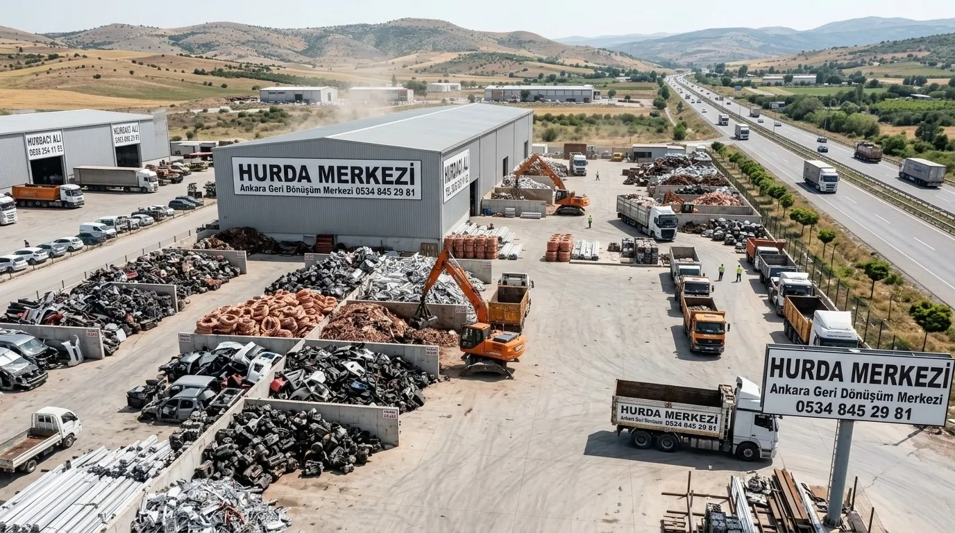 Ankara Hurdacı | Adresten Değerinde Nakit Hurda Alımı - Hurda Merkezi