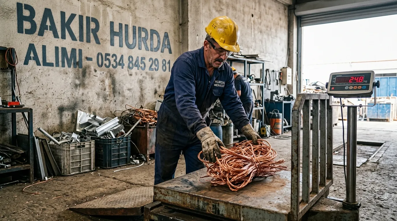 Hurda Bakır Alımı Ankara | Güncel Bakır Hurda Fiyatları