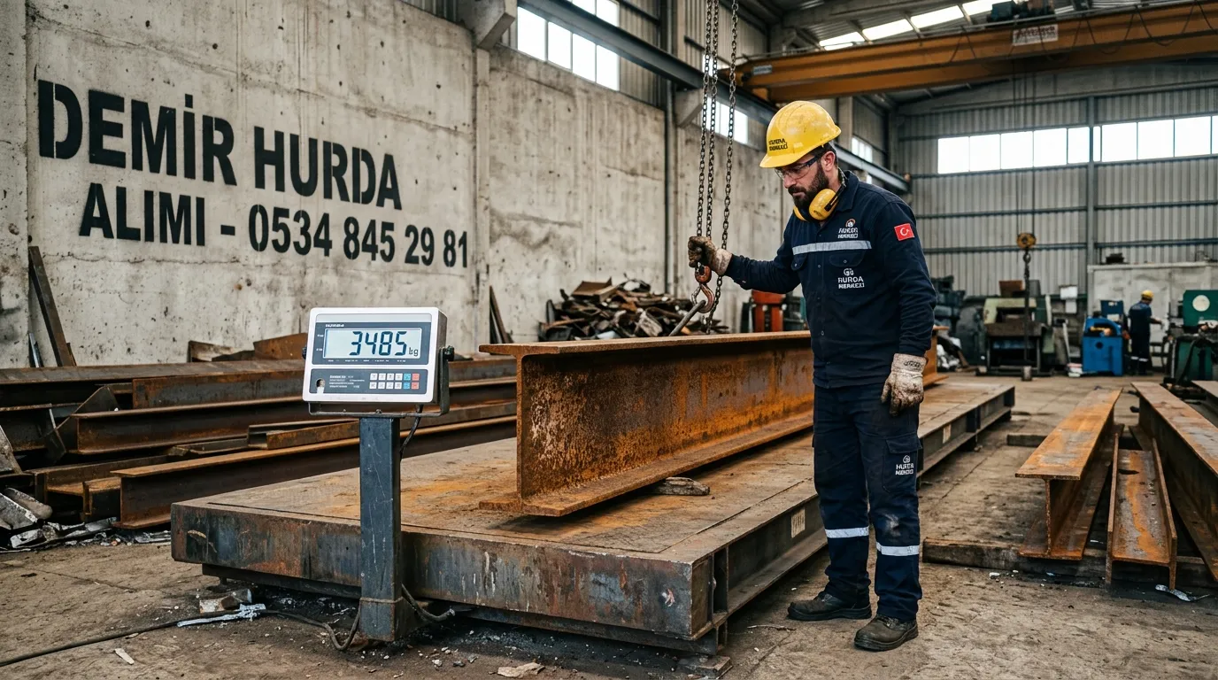 Hurda Demir Alımı Ankara | Yerinden Peşin Demir Alan Hurdacı