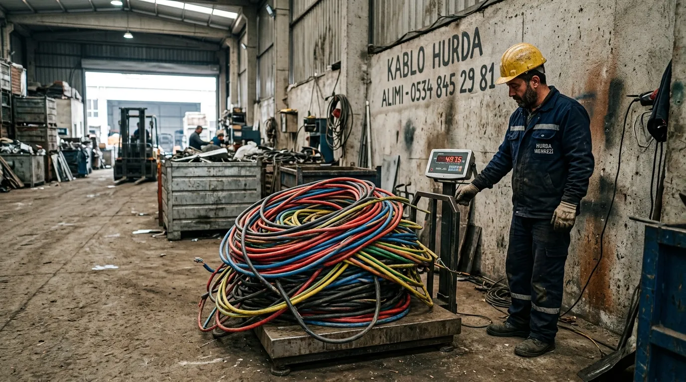 Hurda Kablo Alımı Ankara | Bakır Kablo Alan Hurdacı