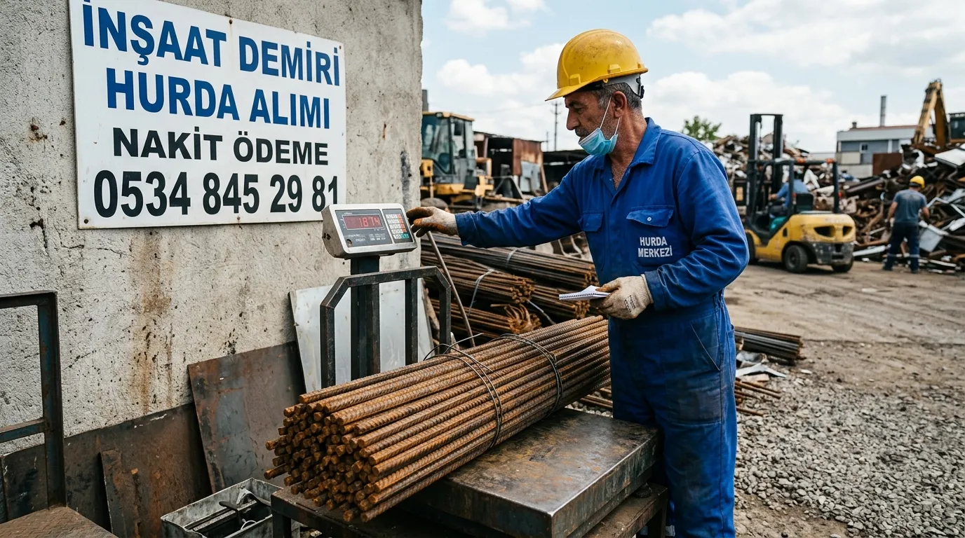 Hurda İnşaat Demiri Alımı Ankara | Şantiye ve Yıkım Demiri Alanlar