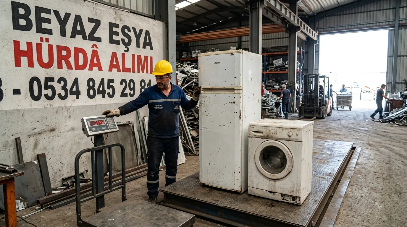 Hurda Beyaz Eşya Alımı Ankara | Eski Buzdolabı Çamaşır Makinesi Alan