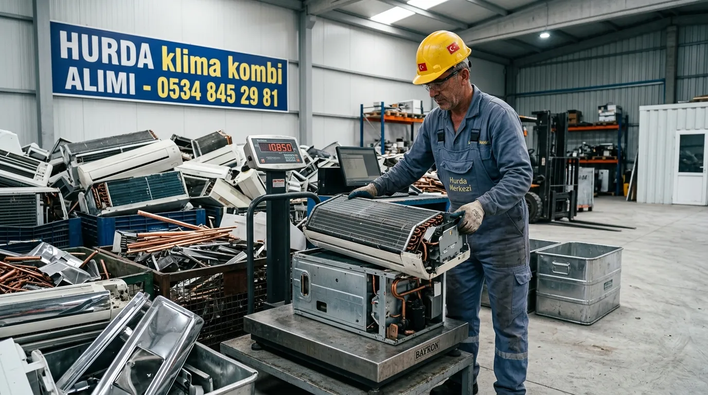 Hurda kombi klima Alımı