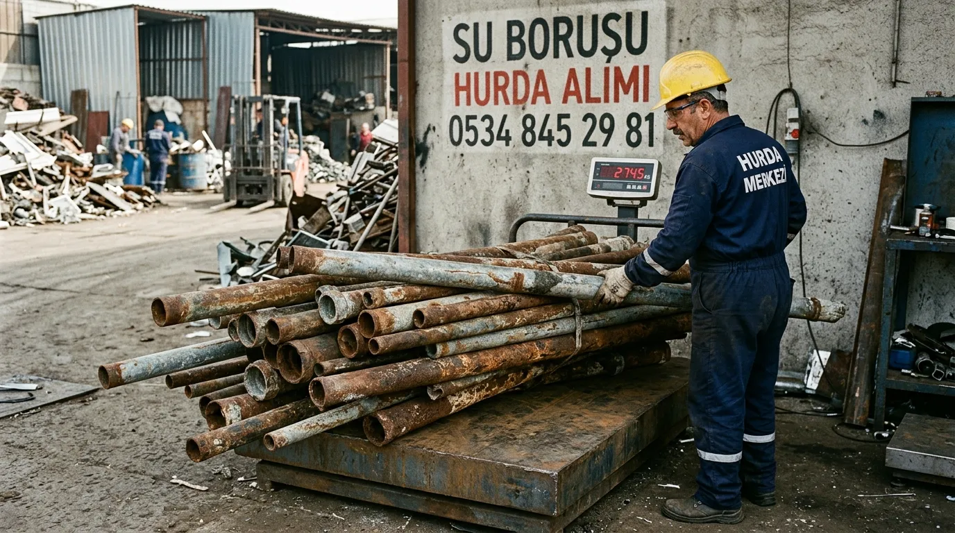 Tesisat hurdası alımı